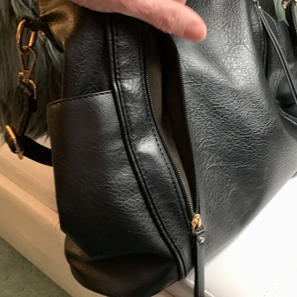 Women Hobo Purse/Handbag Vegan Leather Satchel Adjustable Shoulder Bag Tote - Picture 8 of 15